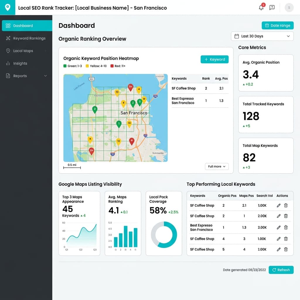 HyperLocal SEO Ranking Campaign