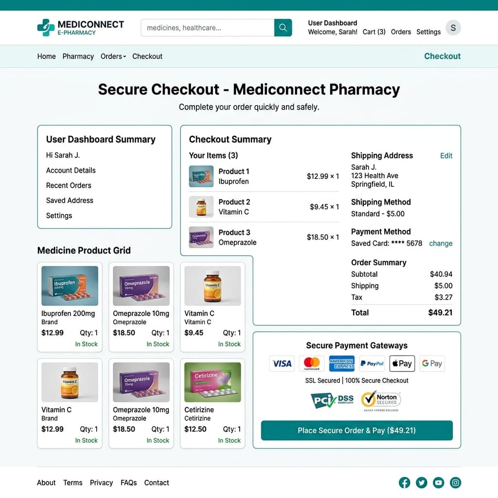 MedVibe E-Pharmacy Platform